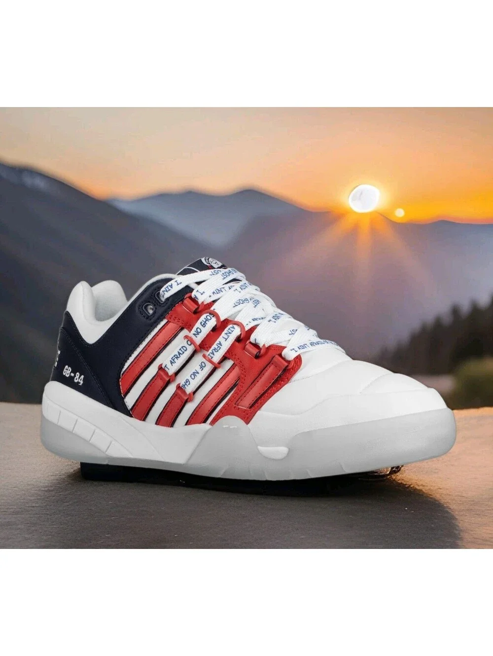 Ghostbusters 35th Limited Edition K-Swiss SI-18 Mr Stay Puft Shoes Mens 8.5 41.5